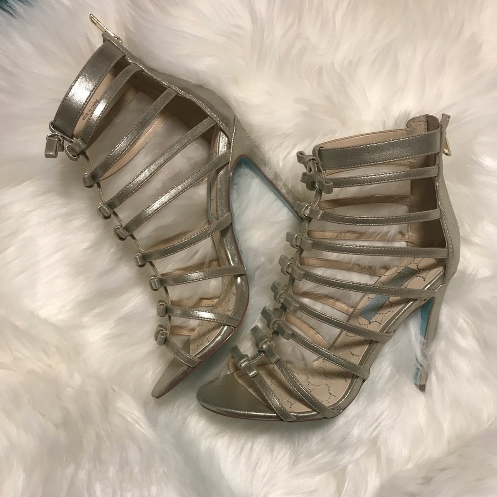 Blue by Betsey Johnson tie dress sandal